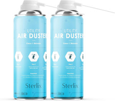 Sterlix Air Duster Can Compressed Air Spray Can Dust Cleaner PC, Keyboard, Elect