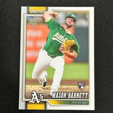 2026 Topps Series 1 Mason Barnett #273 Athletics RC