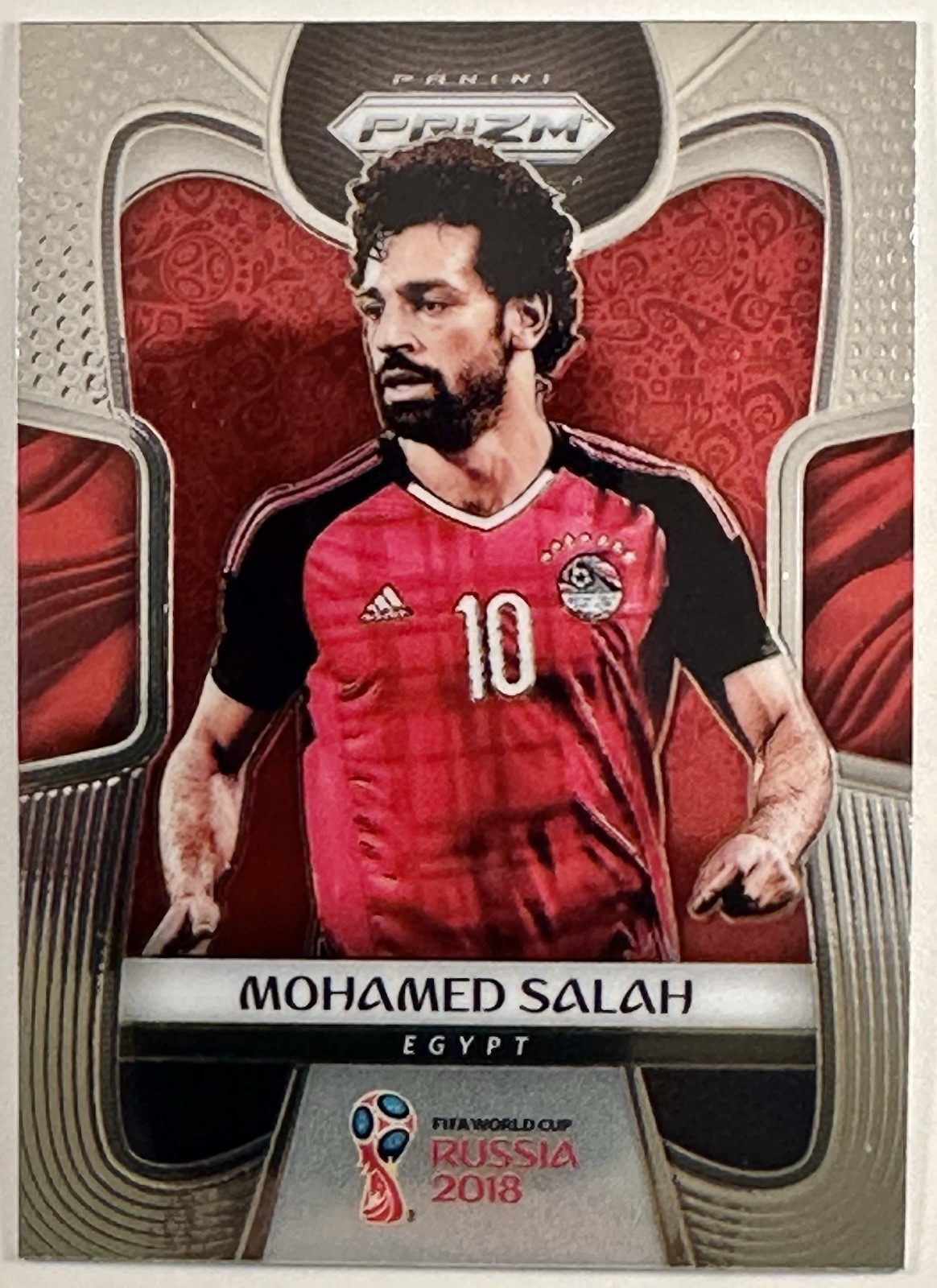 Mohamed Salah 2018 Panini Prizm FIFA World Cup #54 Egypt Liverpool