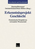 Bettina Dausien (U. A.) | Erkenntnisprojekt Geschlecht | Taschenbuch | Deutsch