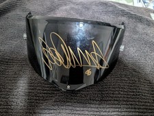 VALENTINO ROSSI HAND SIGNED AGV PISTA/CORSA HELMET  VISOR DUCATI HONDA YAMAHA