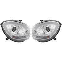 Scheinwerfer Passend FüR Set BMW Mini Baujahr 10-17 Klarglas/Chrome