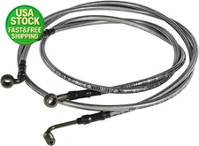 Extended Front Rear Brake Lines Kit for Polaris RZR 800 900 570 XP 4 900