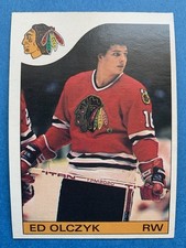 1985-86 OPC O-Pee-Chee #86 Ed Olczyk Chicago Blackhawks RC - Nice Rookie card!. rookie card picture