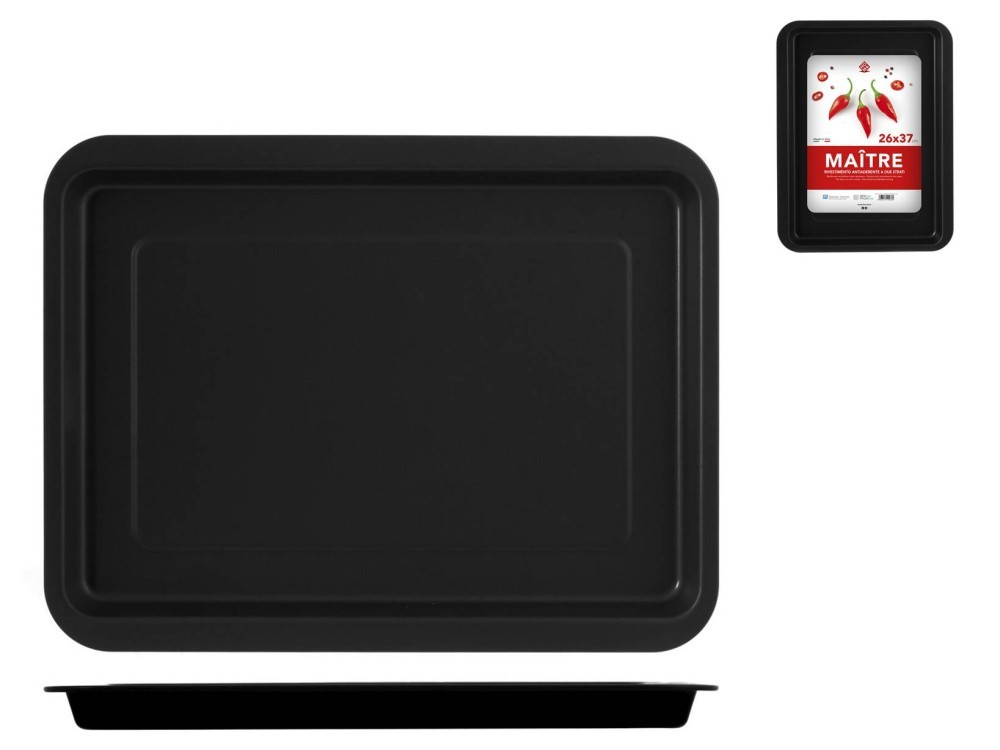 Baking Tin Home Non-Stick Rectangular Model 'Maitre' CMS 26x37