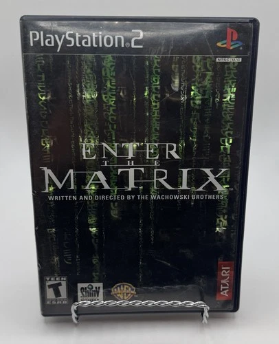 PS2 Enter the Matrix (Sony PlayStation 2, 2003)PS2 Tested No Manual