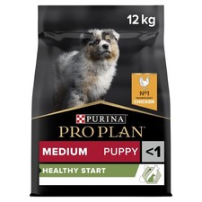 Medium Puppy Healthy Start Chicken Dry Dog Food 12kg 4.60 per kilo