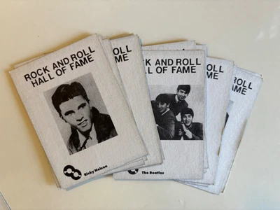 Trading Cards 1990 R&R Hall of Fame 36 KOMPLETTSATZ seltene West Coast Karten - Bild 1 von 4
