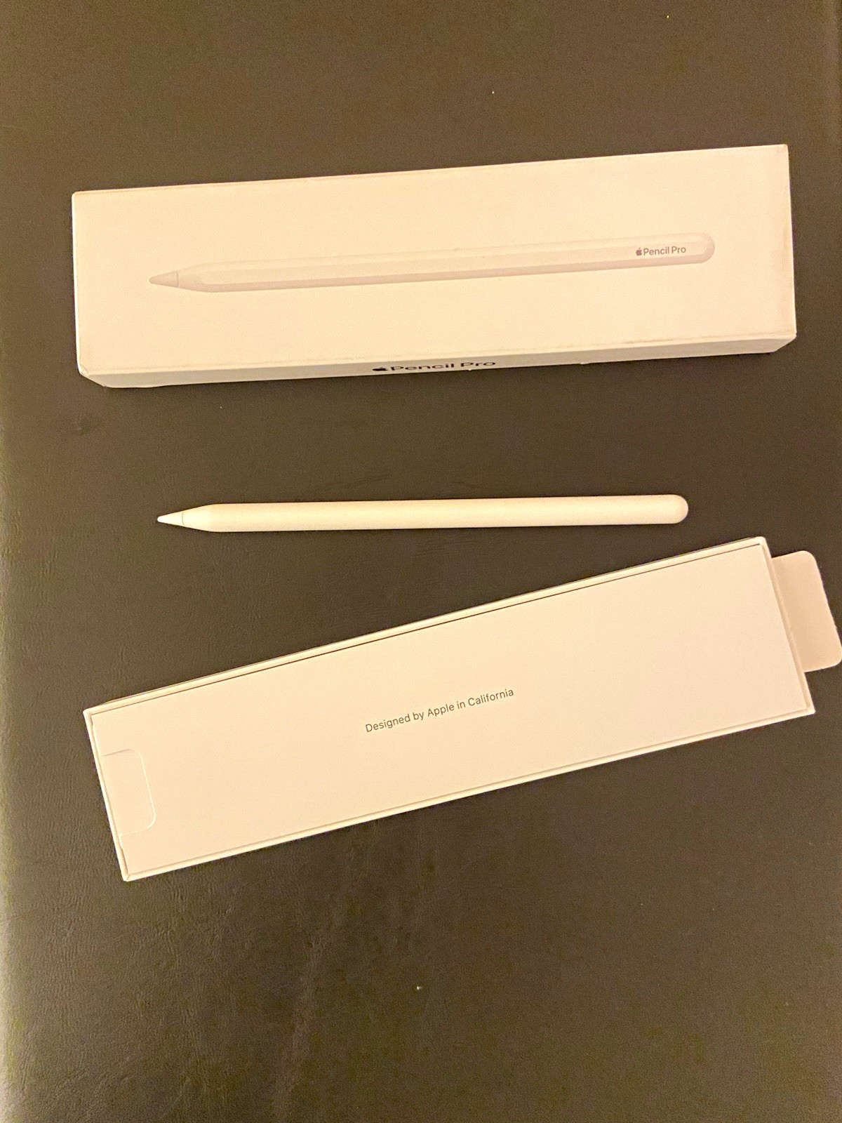 Model A2538 Apple Pencil Pro Smart Stylus White Magnetic for iPad Pro/Air/mini