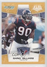 2008 Score Factory Set Yellow Mario Williams #124 0h1