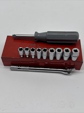 Vintage 1963 Snap On Tools Kra222a 14 Drive Toolbox