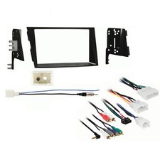 Fits Subaru Outback 2012-2014 w/ DDIN Stereo Harness Radio Dash Kit - Non-NAV
