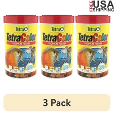 Tropical Color Flakes Fish Food Active Life Formula Clear Water Diet Fish New