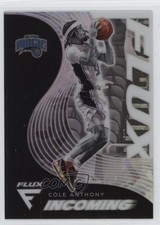 2020-21 Panini Flux Incoming Silver Prizm Cole Anthony #9 1i3m