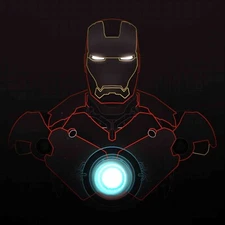 Iron Man Poster Wall Art Home Decor Photo Prints 16x16, 20x20, 24x24"