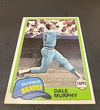 1981 Topps - #504 Dale Murphy