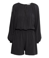 Combinaison de jeu manches longues H&M noire fête croisière vacances Royaume-Uni 8 neuve avec étiquette