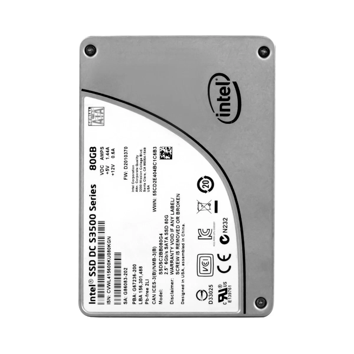 Ssdsc2bb080g4 clearance