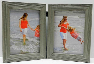 4x5 4x6 5x7 Barnwood Gray Rustic Weathered Picture Photo Frame