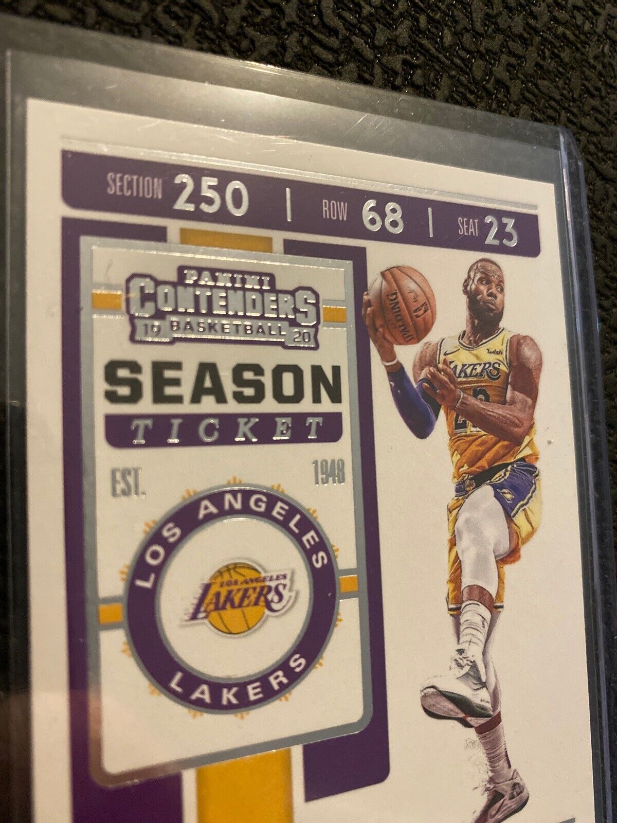 Lebron James 2019 Panini Contenders #70 LA Lakers Collector Card INVESTMENT GIFT