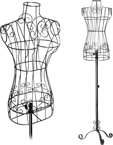 Metal Steel Maniquine with Stand, Manikin Torso with Detachable - Picture 13 of 36