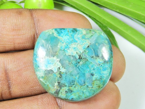 Perles Rondes Chrysocolle Naturelle 4 Mm – Vrac, Pierre Gemme Mate, Bearbeads