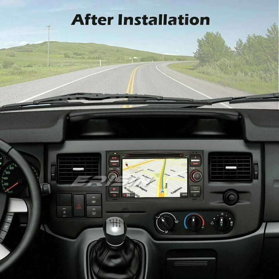 4GB RAM Android 10 Autoradio GPS Navi Ford Focus C/S-Max Galaxy Kuga Transit DVD - Bild 2 von 4