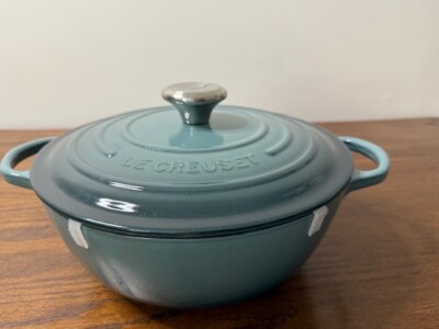 Le Creuset Enameled Cast Iron Soup Pot, 4 1/2-Qt., Ocean
