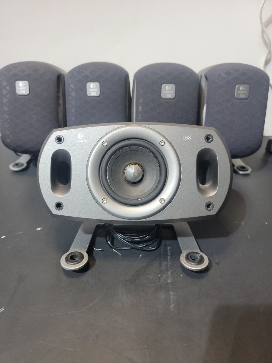 ラッカゾージア　微高レート Set of 5 Logitech Z-680 Speakers (no subwoofer) Tested! | eBay