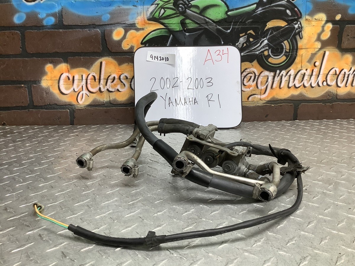 02 03 Yamaha R1 YZFR1 AIS AIR Induction System EVAP Emission 02 03 Yamaha R1 YZFR1 AIS AIR Induction System EVAP Emission
