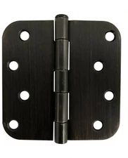 Door Hinge 4" with 5/8" corner radius 4 inch Multi Pack ORB/Satin Nickel/Black
