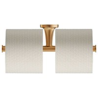 Duravit Doppelpapierrollenhalter Starck T Edelstahl GebüRstet 0099387000