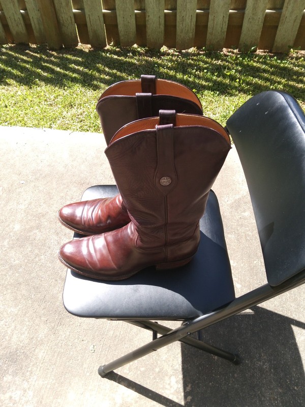 J B HIiLL 2K5 CORDOVAN RARE BOOTS