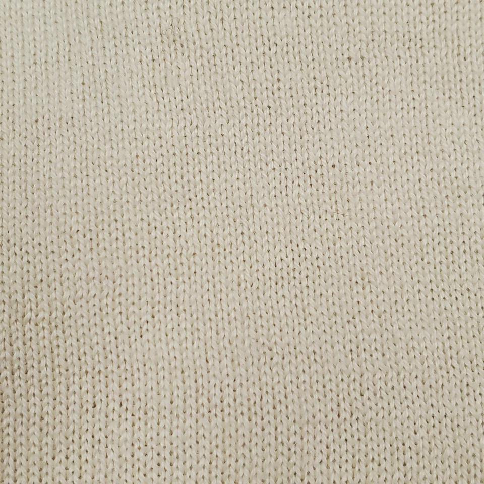 Suéter Mediano Alfani Marrón Arroz Marfil Tejido Sólido Mezcla Lana Merino 40" $80 Foto 2 de 4