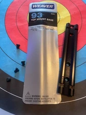 Weaver #93 One Piece Top mount Base Remington 4, 6, 74, 76, 7400 and 7600