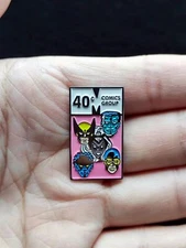 Comics Group X-Men Superhero character Enamel Pin Metal Badge Brooch 1.2"