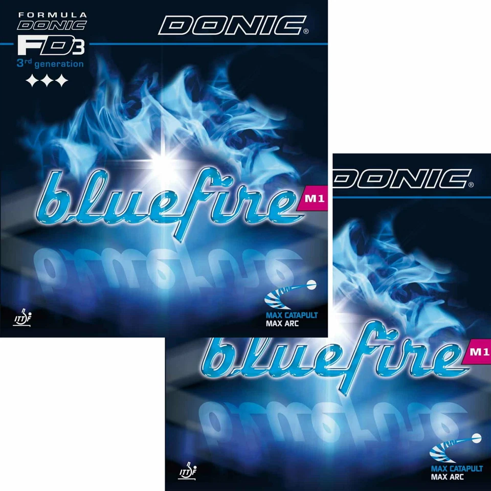 Donic Bluefire M1 / Doppelpack Tischtennisbelag / NEU / Sonderpreis
