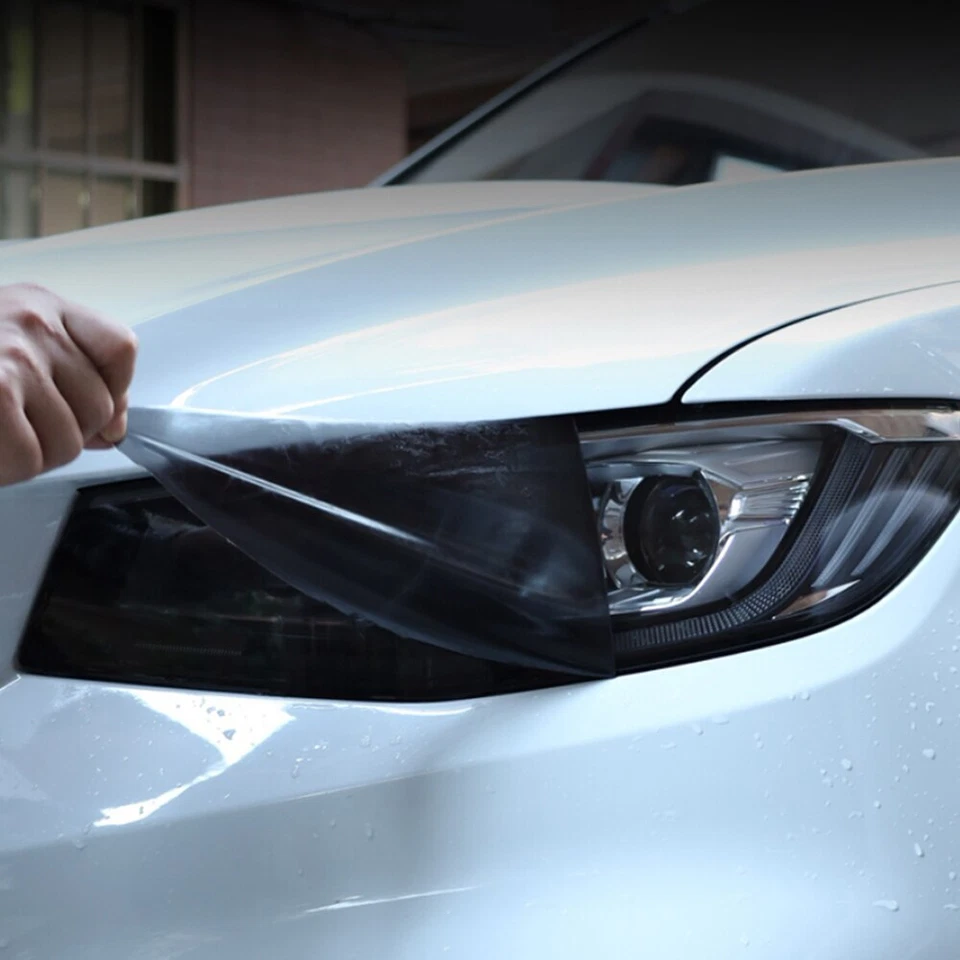 Lámina protectora de TPU para faros de coche con forma precortada para Audi A3 8V 8Y Foto 3 de 4