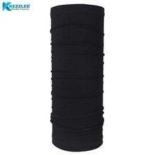 Multi-Purpose Breathable, Stretchable Head Wear, Wrap / Band, Neck Gaiter -Black