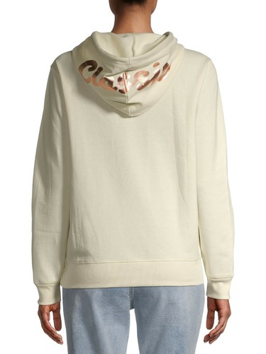 Disney Mickey Mouse Juniors' Ivory Lightweight Hoodie Size XS (1) New - Picture 5 of 7