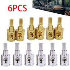 6PCS Power And Ground 1/0 Gauge To 4 Gauge Wire Reducer Car Audio Amp