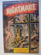 ' NIGHTMARE '  # 12  Pre-Code... vg+ .. The Black Cat !