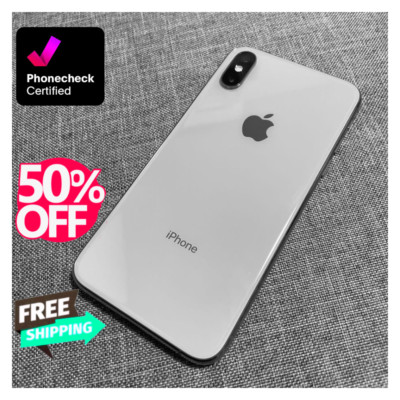Apple iPhone X Unlocked At&t 64GB 256GB Verizon T-Mobile  Smartphone 4G iOS