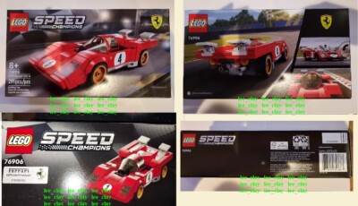 Lego Speed Champions 76906 1970 FERRARI 512 M Driver 291pcs NEW