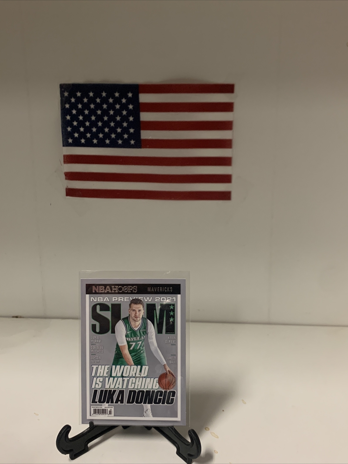 2021-22 NBA Hoops Luka Doncic SLAM Magazine Covers SLAM #230 Dallas Mavericks