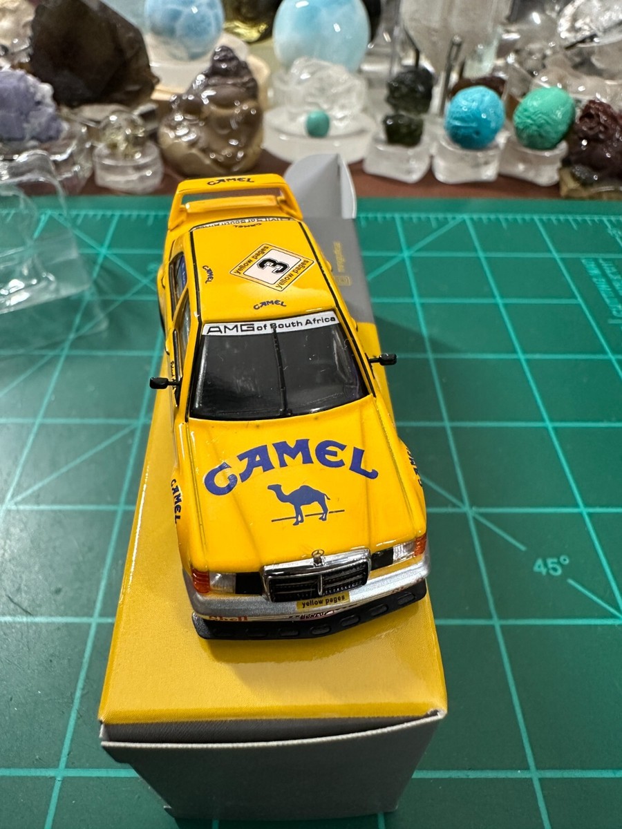 Mini GT 1:64 MERCEDES Benz 190E Camel With Sticker #187 | eBay