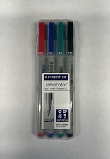 Staedtler Lumocolor Non-Permanent Universal Medium 1.0mm - Pack of 4 315 WP4