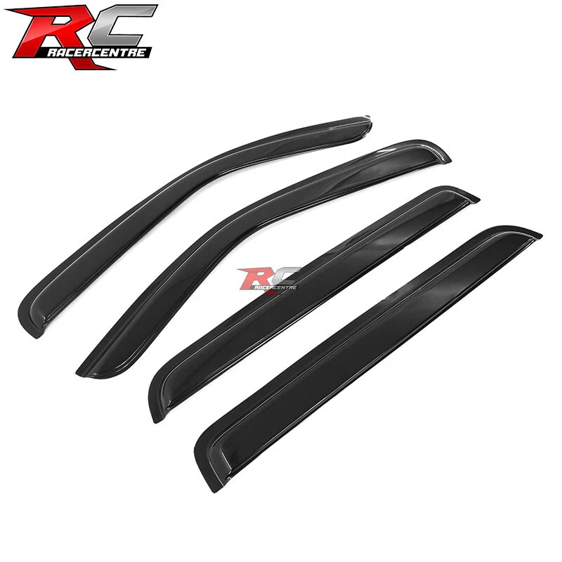 For 07-11 Dodge Nitro Window Visors Rain Guard Air Vent Acrylic 4Pc Set Foto 3 de 4