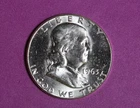 1963-Franklin Half Dollar  #P34403