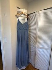 Lulus Slate Blue Maxi Dress - Medium Women's